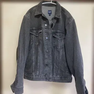 GAP 갭 블랙 데님 자켓 S 오버 사이즈