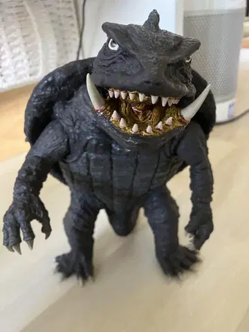 가메라 소프트 비닐 괴수 피규어 높이 약 27cm 블랙