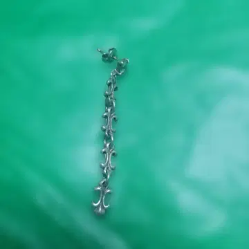 알페이지오 귀걸이 지르코니아 한쪽 실버