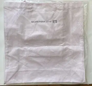 BTS 젤라피케 콜라보 토트백 핑크