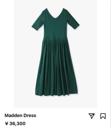 론 헤르만 DEMYLEE Madden Dress 그린