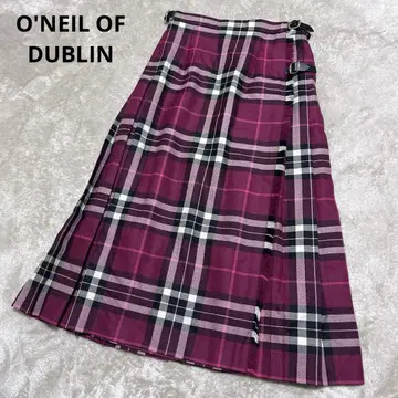 새상품 오닐 오브 더블린 빔즈 별주 퀼트 롱 스커트 울