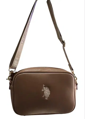 [ 컨디션 최상 ] U.S.POLO.ASSN. 숄더백 카멜