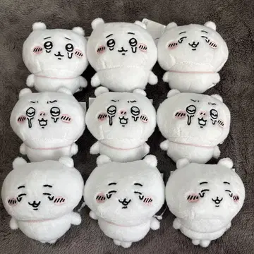 치이카와 (먼작귀) 다양한 울보 얼굴 마스코트 묶음 판매 9개