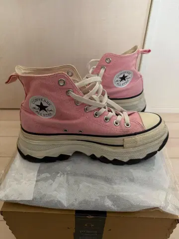 CONVERSE ALL STAR TREK WAVE HI 핑크 25