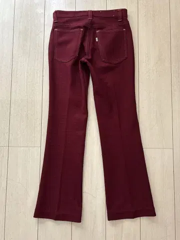 70s Levi's TAILORED JEANS 플레어 팬츠 보르도 28