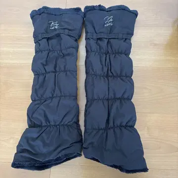 골프 충전솜 레그 워머 블랙 무릎 위