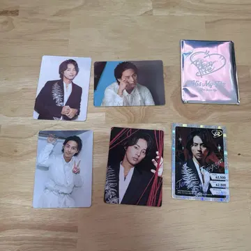 Kis-My-Ft2 For dear life 후지가야 타이스케 카드 세트
