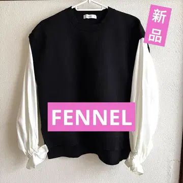 택 포함 새상품 FENNEL 벌룬 슬리브 긴팔 상의 사이즈 9호