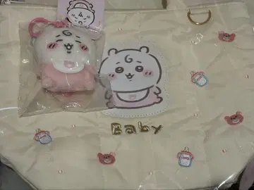치이카와 (먼작귀) Chiikawa 베이비 퀼팅 토트백 마스코트