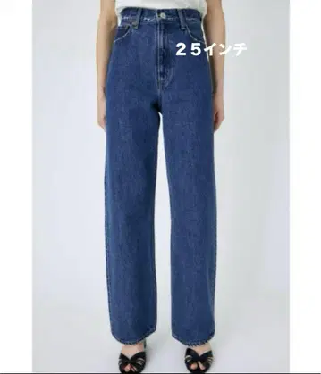 moussy HW 90'S STRAIGHT 다크 블루 25inc