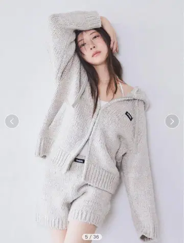 스나이델 로빙 니트 후디