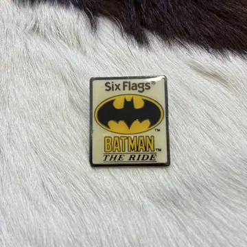 1994년 Six Flags Batman The Ride 핀즈 핀 배지