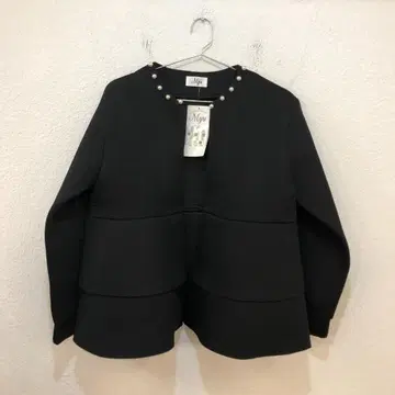 [택 포함 새상품] Myu 노카라 블랙 자켓 [FREE]
