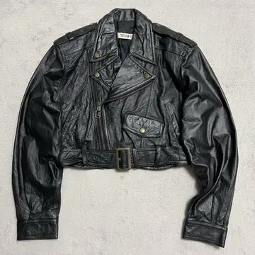 레어 90s BESTANCE 가죽 자켓 소가죽 빈티지 R-8045