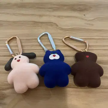 mojojojo 캐릭터 키홀더 3종 세트