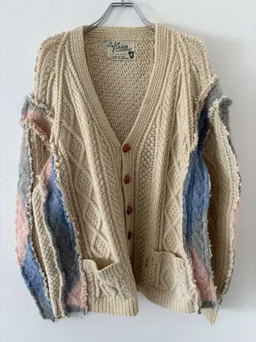 오리지널 Kinvara Handknit 리메이크 가디건