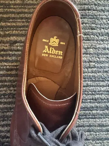 Alden Brown Leather Shoes