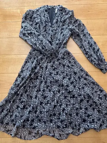 KIMIJIMA BOUTIQUE 페이즐리 무늬 원피스 9