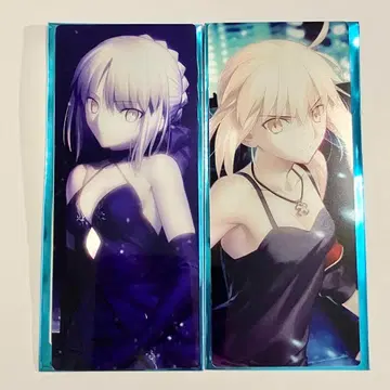 FGO 최종 재림전 편성 화면풍 카드 아르토리아 알타 2종