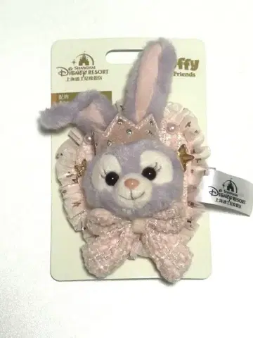 스텔라 루 헤어 클립 액세서리 핑