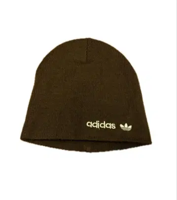 [ 레어템 ] adidas 브라운 니트 모자