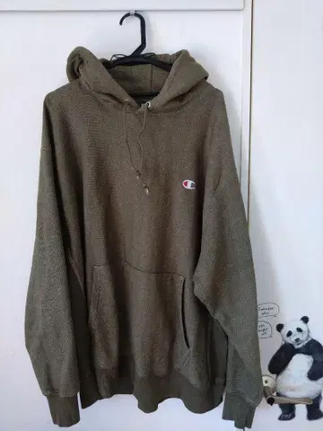 Champion 올리브 후디