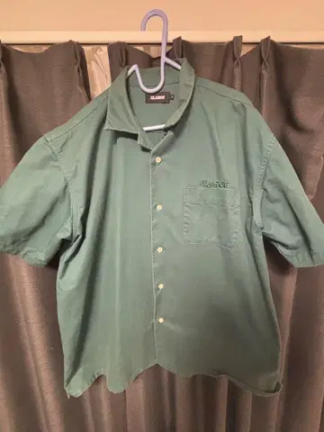 XLARGE 반팔 셔츠 그린