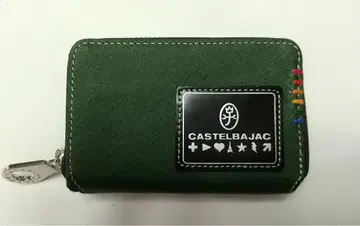 CASTELBAJAC 그린 코인 케이스