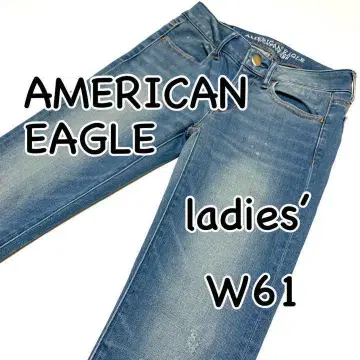 아메리칸 이글 JEGGING US0 SHORT 데미지 가공