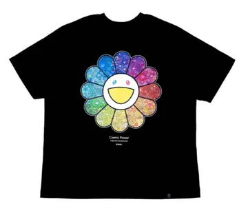 급히 사주세요!!!! 카이카이키키 CosmicFlowerT셔츠 블랙 L