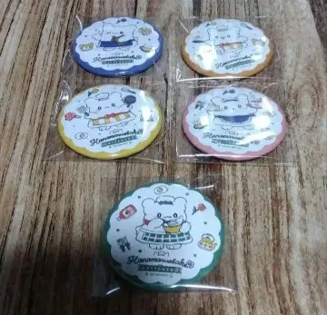 하나마루 유령 카페 한정판 캔뱃지 5개 세트