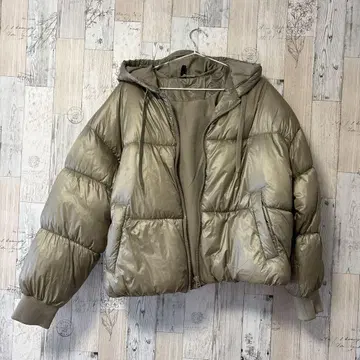 H&M 후드 부착 점퍼