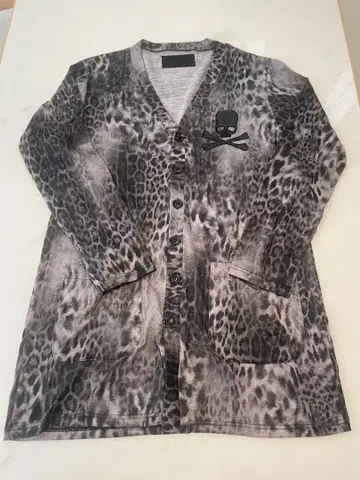 Roen 레오파드 무늬 가디건