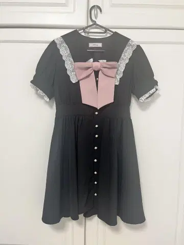 Ank Rouge 리본 포함 반팔 원피스