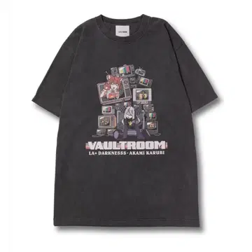 VR x LAPKARU TEE / CHARCOAL