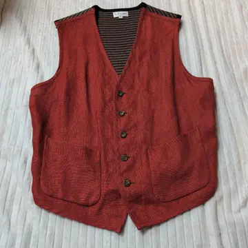 폴스미스 paul smith 베스트 린넨 니트 이소재 used