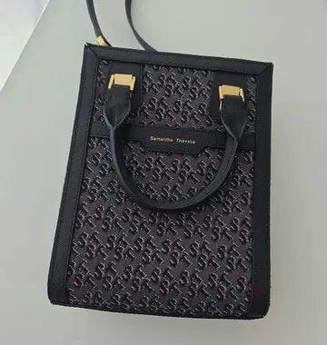 사만사 타바사 블랙 숄더백