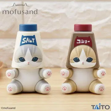 mofusand 주방 피규어 ~조미료통~ 2개 세트