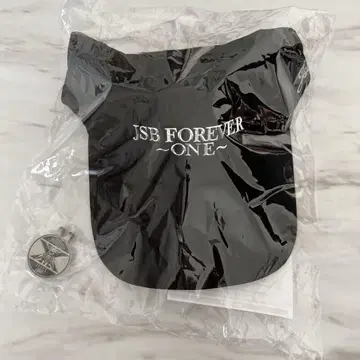 3대째 JSB FOREVER ONE 캡 블랙 BLACK