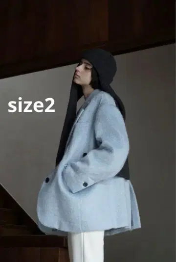 CLANE MIX SHAGGY OVER TAILORED JACKET