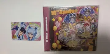 츄니즘 10주년 기념 굿즈 오리지널 Aime 카드와 카드 포함 CD 세트