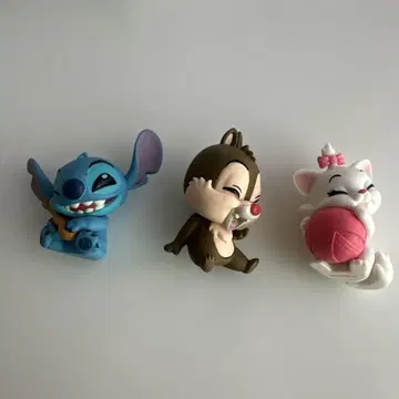 스티치 칩 마리 피규어 세트