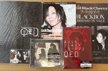 Acid Black Cherry QED DVD+CD+팜플렛 외 세트