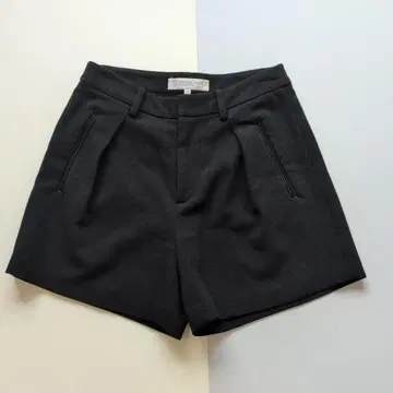 BEAUTY&YOUTH 블랙 숏팬츠 made in japan