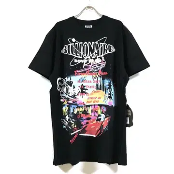 새상품 BILLIONAIRE BOYS CLUB 반팔 T셔츠 블랙 M