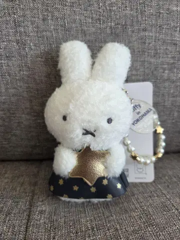 miffy MIIA 콜라보 별 패턴 백참 요코하마 한정판 아이템