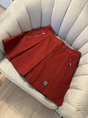 JUN&ROPE 스커트 팬츠 빨간색 M 골프웨어 이너 팬츠 포함