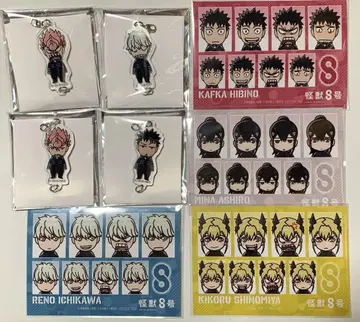 괴수 8호 I.G STORE 표정 40경 아크릴 참 특전 세트