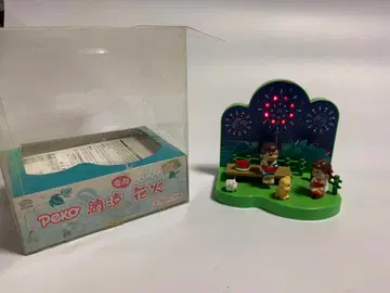 페코짱 납량 불꽃놀이 피규어 작동품